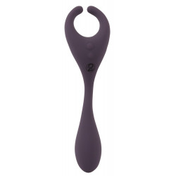 Wibrator stymulator dla par analny waginalny 18cm